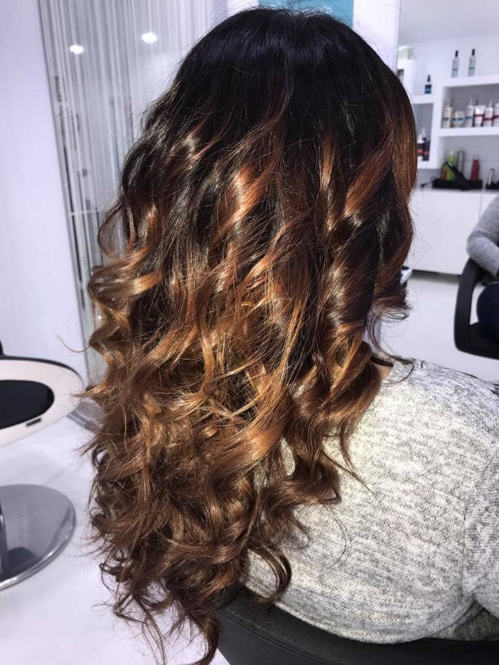 mechas balayage en cordoba